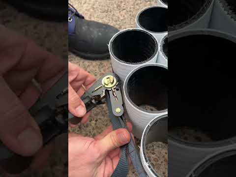 Oddly satisfying garage storage trick! 🤯