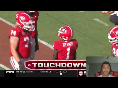 GEORGIA FAN REACTS TO BELT TO ASS!!!#5 Georgia vs Marshall College Football Highlights!!!!