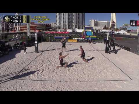 Mol.A/Sørum (NOR)  vs. Varenhorst/Bouter (NED) FIVB/P1440 Las Vegas Pool Final