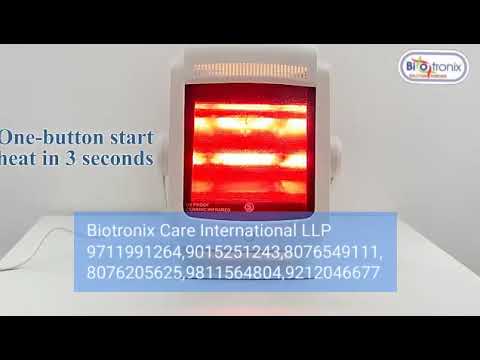 Biotronix Infrared Light Physical Therapy Infrared lamp Therapy for Physiotherapy and Pain Relief