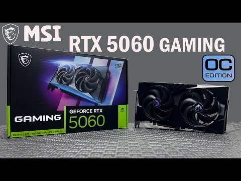 MSI GeForce RTX 5060 8G GAMING OC MSI GeForce RTX 5060 8G GAMING OC
