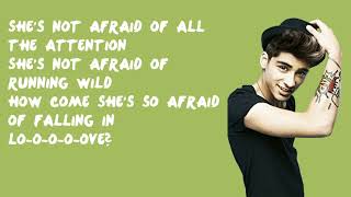 She&#39;s Not Afraid - One Direction (Lyrics)