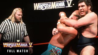 Download lagu FULL MATCH: Jake Roberts vs. Andre the Giant: WrestleMania V mp3 Download lagu FULL MATCH: Jake Roberts vs. Andre the Giant: WrestleMania V mp3