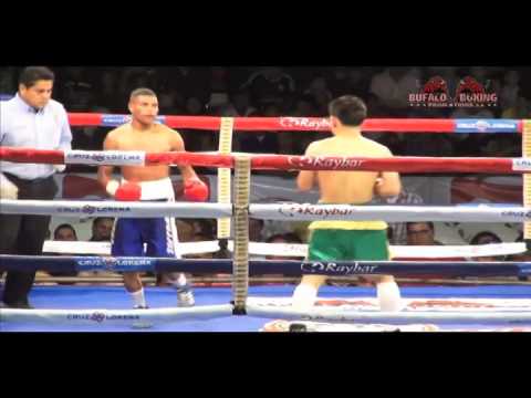 Pelea Byron Castellon vs Alcides Martinez - Bufalo Boxing Promotions