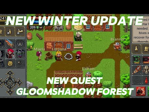 TIBIAME~🔥😱NEW WINTER UPDATE~NEW QUEST GLOOMSHADOW FOREST😱🔥~AUREA ISLAND