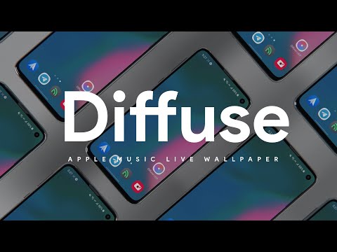 Diffuse Music Live Wallpaper
