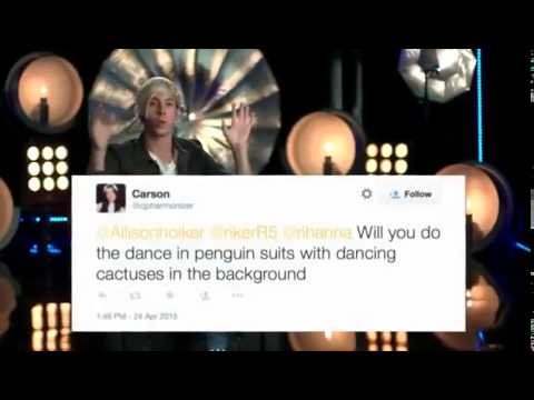 Riker Lynch and Allison and Penguin Costumes