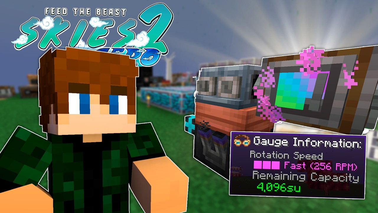 ESSE GERADOR DE SU DO CREATE É INSANO!!! - Minecraft FTB Skies 2 Aero E14 (1.21.1)