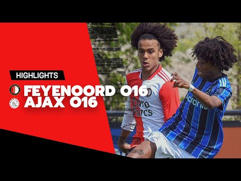 De MINI-KLASSIEKER en KOPPOSITIE = 🔴⚪⚫  | Highlights Feyenoord O16 - Ajax O16 | 2021-2022