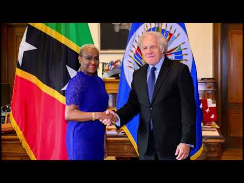 Permanent Representative of St. Kitts Nevis to the OAS Presents Credentials November 3, 2023