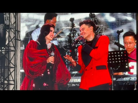 Edry Perkenalkan Juliana Banos, Duet Sehidup Semati Konsert Genkru The Finale