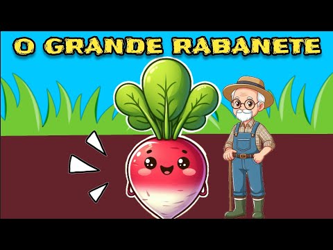 O Grande Rabanete  - História Infantil