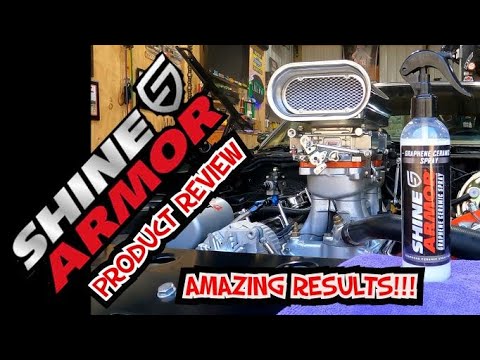 Amazing detailing product! SHINE ARMOR REVIEW!