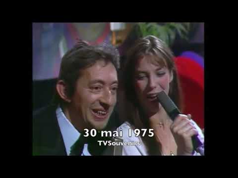 Serge Gainsbourg et Jane Birkin - Comic strip (rare) - Live STEREO 1975