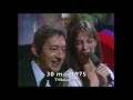 Serge Gainsbourg et Jane Birkin - Comic strip (rare) - Live STEREO 1975