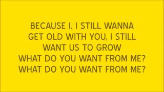Take That - What Do You Want From Me (lyrics)