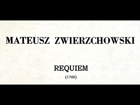 Mateusz Zwierzchowski: Requiem - Pomeranian Philharmonia of Bydgoszcz, 1963 - MHS OR 340