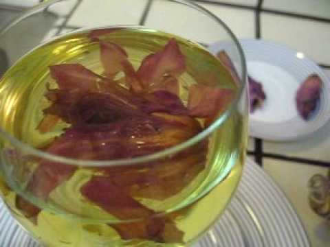 Drinking lotus flower