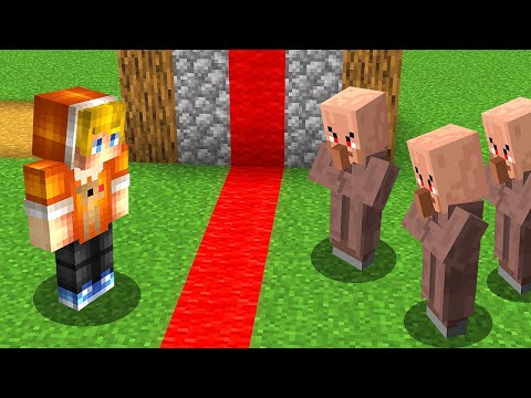 Майнкрафт, но ЖИТЕЛИ РАЗДЕЛИЛИ деревню ПОПОЛАМ!