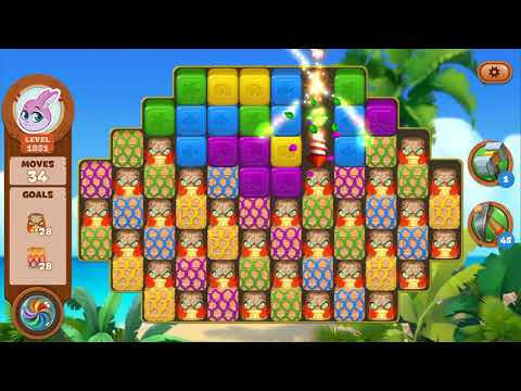 Lost Island Blast Adventure Level 1851 NO BOOSTERS - A S GAMING ✔️