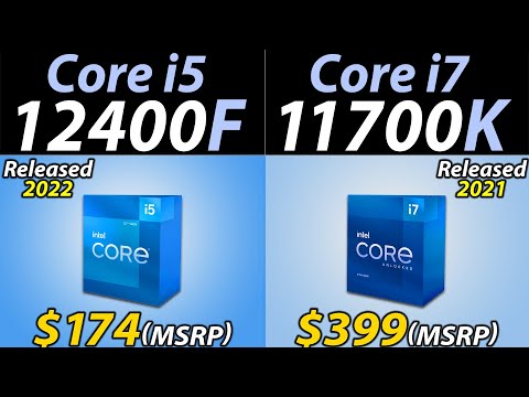 i5-12400F vs. i7-11700K | How Much Performance Difference?