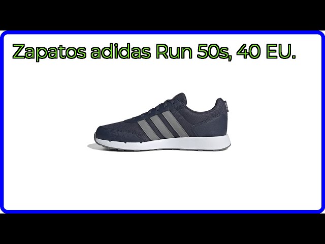 Vídeo relacionado con adidas Unisex adulto Run 50s Shoes, Cloud White / Shadow Navy / Off White, 44 EU