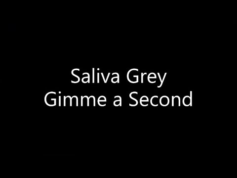 Saliva Grey - Gimme a Second (Lyrics)