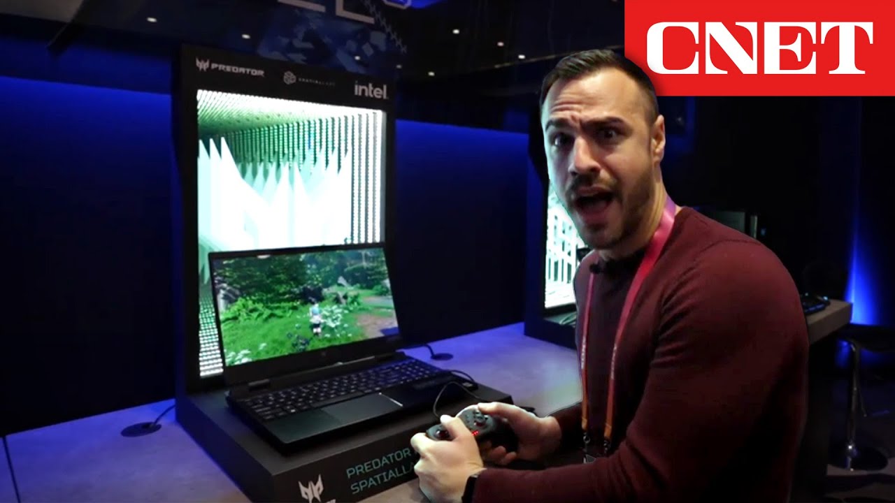 Acer's 3D Stereoscopic Screens Make Images Pop Out