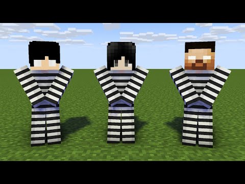 MONSTER SCHOOL : WALKER DANCE MEME PRISON FAMILY (HEROBRINE, SADAKO, HEEKO) - MINECRAFT ANIMATION