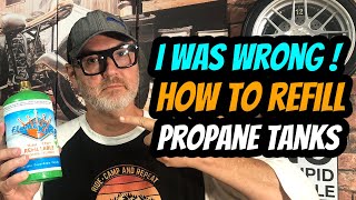 The Proper Way to Refill 1LB Propane Tanks | DOT Approved | Flame King