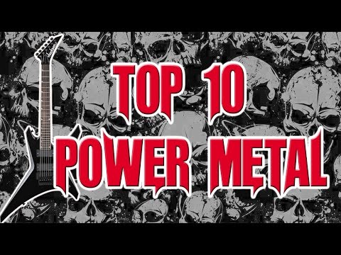 TOP 10 POWER METAL BEST BANDS  / LAS 10 MEJORES BANDAS DE POWER METAL (LAS MAS CONOCIDAS)