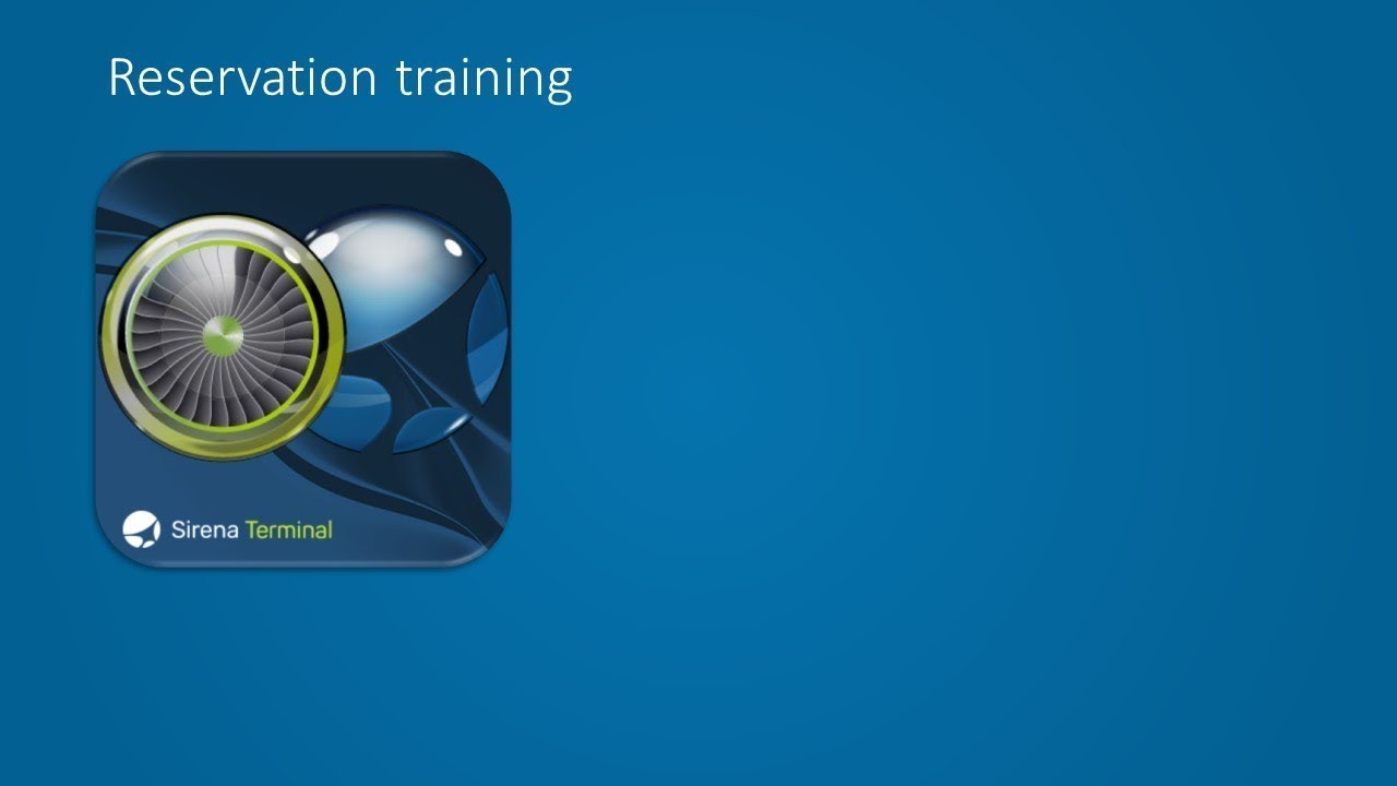 2 Reservation training