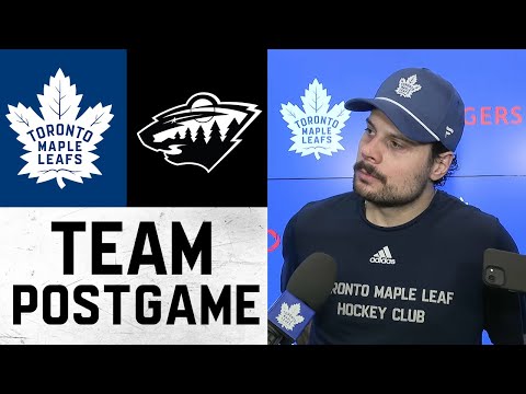 Maple Leafs Full Availability | Post Game vs Minnesota Wild | January 19, 2026