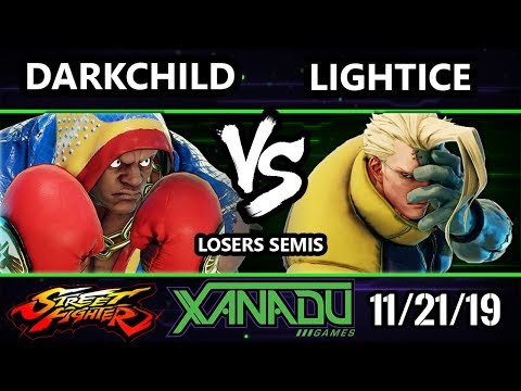 F@X 329 SFV - Darkchild (Balrog) Vs. Lightice (Nash) Street Fighter V Losers Semis