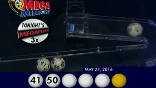 2016 05 27 Mega Millions Numbers and draw results