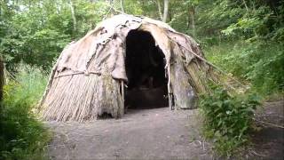 preview picture of video 'Sagnlandet Lejre Stone Age village tour'