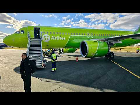 Airbus A320neo а/к S7 Airlines | Рейс Москва — Омск