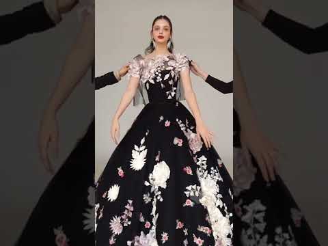 どのブラックドレスが気になる？ #ドレス #दुल्हन #свадьба #فستان #weddingdress #公主 #예비신부 #좋아요 #blackdress