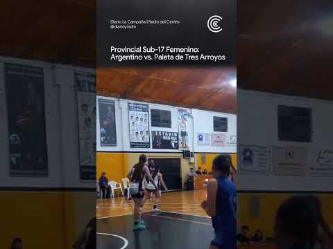 Provincial Sub-17 Femenino: Argentino vs. Paleta de Tres Arroyos