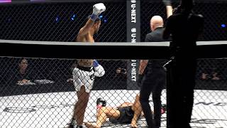 【ONE 試合映像】元K-1王者・松倉信太郎、ONEデビュー戦で衝撃の失神KO負け！シンサムットの強烈ハイキックに沈む  『ONE SAMURAI 4』リング映像
