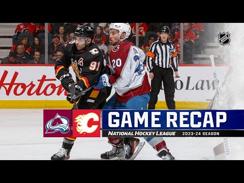 Avalanche @ Flames 3/12 | NHL Highlights 2024