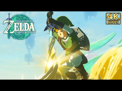 Zelda: Tears of the Kingdom - Link retrieves the Master Sword @ 4K 60ᶠᵖˢ ✔