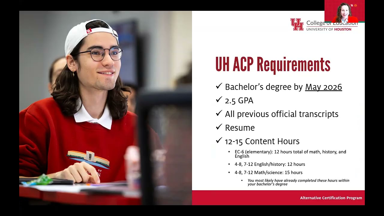 Become a Teacher! UH's Alternative Teaching Certification Program