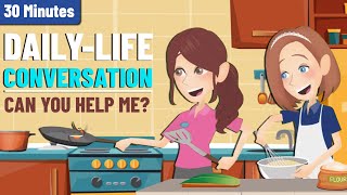 Can You Help Me? | Learn Daily Conversation for Beginners (A1-A2) | English Speaking Practice