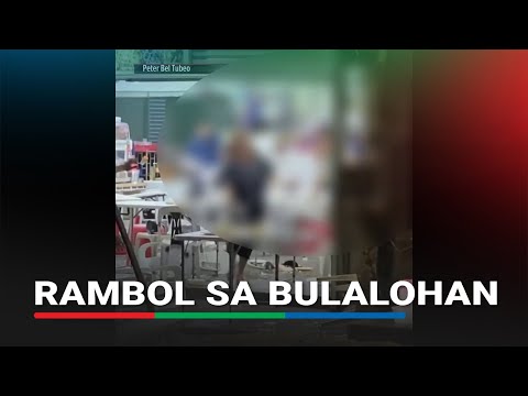 PANOORIN: Customers sa bulalohan sa Davao City, nag-rambol dahil sa upuan ABS-CBN News