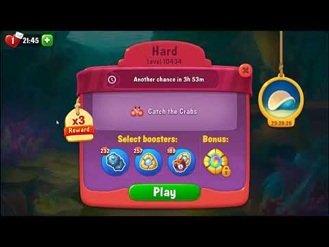 FISHDOM: 💥💥 Level 10433, 10434 Hard level, 10435, 10436 Super Hard level, 10437 💥💥