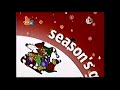 Nick Jr Uk Christmas Ident With Characters Super Rare 2002 2004