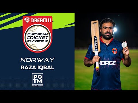 POTM: R.Iqbal - Group D, Match 15 - NOR vs ROM | Highlights | Dream11 ECC, 2022 | ECC22.087
