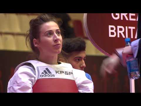 2016 Baku WT GP Final W +67kg Semi final B WALKDEN GBR VS J GALLOWAY USA