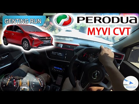 Part 2/2 | 2022 Perodua Myvi 1.5 AV | Malaysia #POV [Genting Run 冲上云霄] [CC Subtitle]